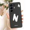 For Tecno Camon 50 Pro 4G CN5c Lucky Initial Letter Phone Case For Tecno Camon 50Pro 4G Soft Silicone Cases Bumpers
