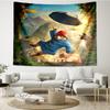 Custom Name Paddington Bear Print Tapestry, Backdrop, Easy Setup, Ideal for Bedroom, Office & Living Room, with Aesthetic Wall Hanging Decor.