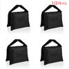 1/2/4 Set Black Heavy Duty Sand Bag Photography Studio Video Stage Film Sandbag Saddlebag for Light Stands Boom Arms Tripods