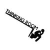 Elegant THINKING ROOM Metal Wall Art Sculpture for Home Decoration In Bedroom Living Room Bathroom Kitchen Garden