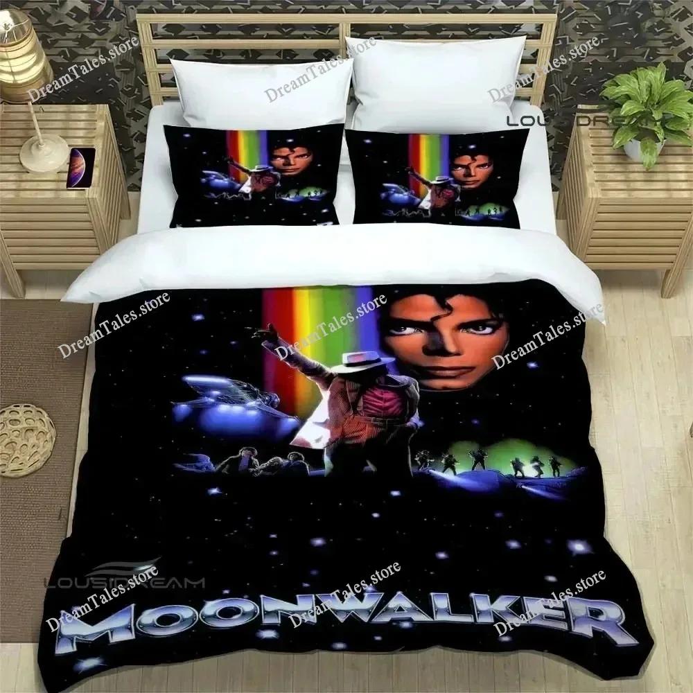 Michael Jackson Bedding Set Single Twin Full Queen King Size Bed Set Aldult Kid Bedroom Duvetcover Sets Bed Sheet Set 2025