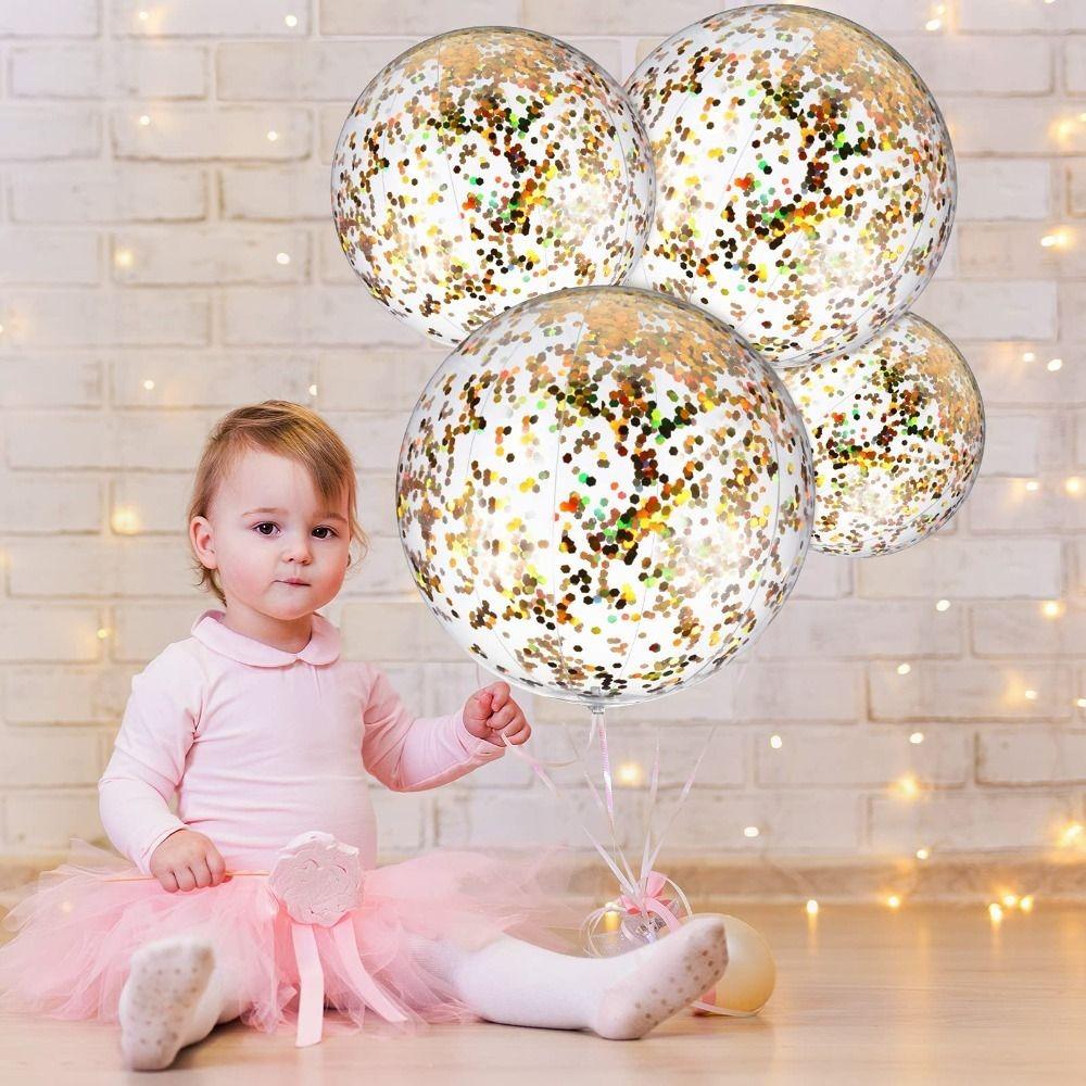 40 шт. 12 дюймов, 18 дюймов, 20 дюймов, 24 дюйма, пузырь, воздушный шар Бобо, круглые прозрачные воздушные шары для вечеринки, день рождения
