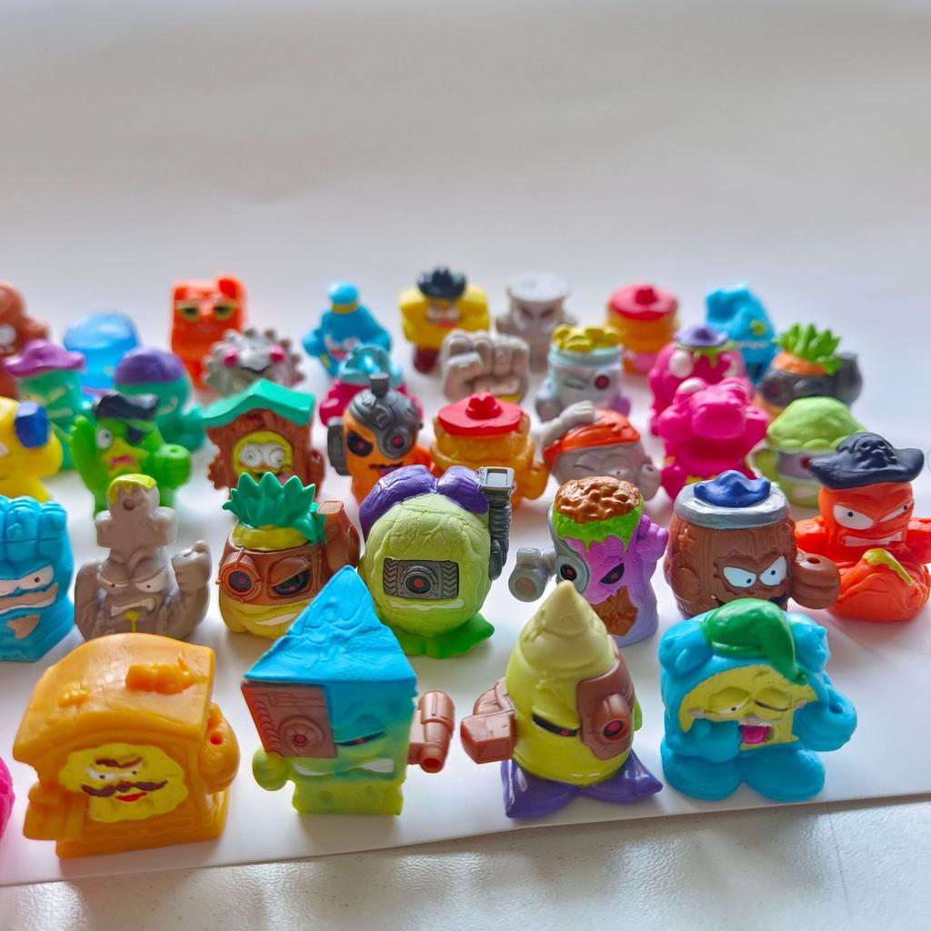 Нетоксичный набор из 20 мини-мусорных фигурок Zomlings Dolls 3-4 см Коллекция 'Мусорный Gang' Модель Фигурки Игрушки Для Детей Подарок Детская Игрушка