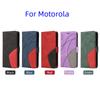 For Motorola Moto E5,G6 Play,G50,G60,G10,G30,E7 Power,G31,G22,G42...Line Pattern Style Splicing Design PU Leather Flip Stand Wallet Phone Bag Case