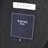 B:MING by BEAMS Melange Knit Jacket 46 Gray Dry Touch Men's Used