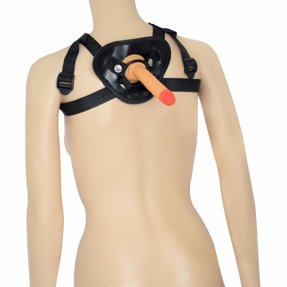 Wearable Dildo Sexy Sex Strap On Dildo Masturbation Device Adult Toy Realistic Penis Fourth Love Men Bottom Pegging