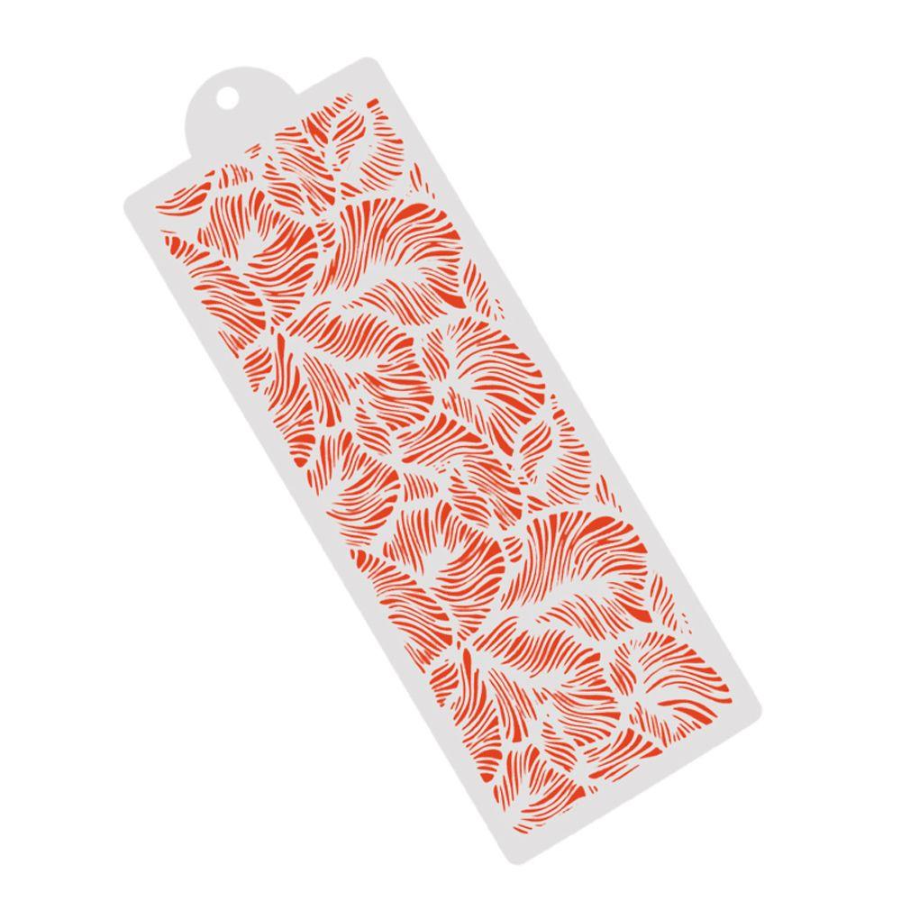 Изготовление шаблона «Перо павлина» для DIY, Инструменты для украшения торта, Форма для мастики, Трафарет для рисования, Кружевная форма