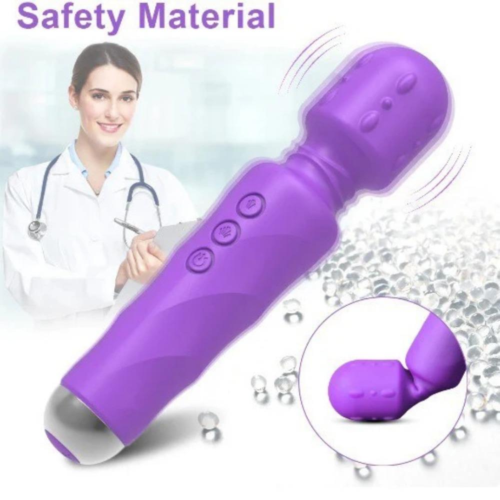 20 Speeds Powerful AV Vibrator for Women Masturbator G Spot Clitoris Stimulator Magic-Wand Dildo Female Adult Sex Toys Products