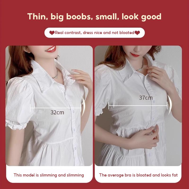 Seamless Plus Size Bra Wireless Bras for Women Full Cup Bra Sexy Underwear Red Color Brassiere M-3XL