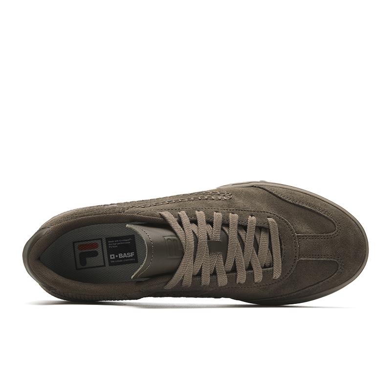 Men's Sneakers FILA TIFO FX Tennis Shoes Men's Low-top Dark Earth Brown