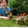 Mattel Jurassic World Action Figure Roaring Dinosaur Toy in Ages 4 and JCL65 - Kentrosaurus! Kids' - Large, Moving, Approx. 29.6cm Length, Up, Green,