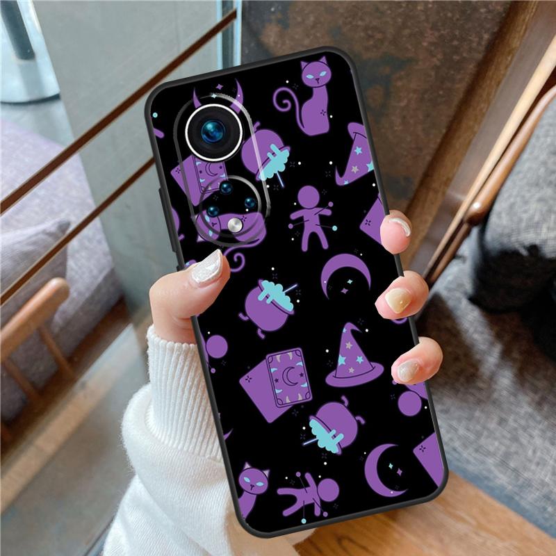 Чехол-кошка луна для witches Для Honor X6a X7a X8a X9a X9b X7 X8 X9 8X 9X Чехол для Honor Magic 5 Lite 50 70 90