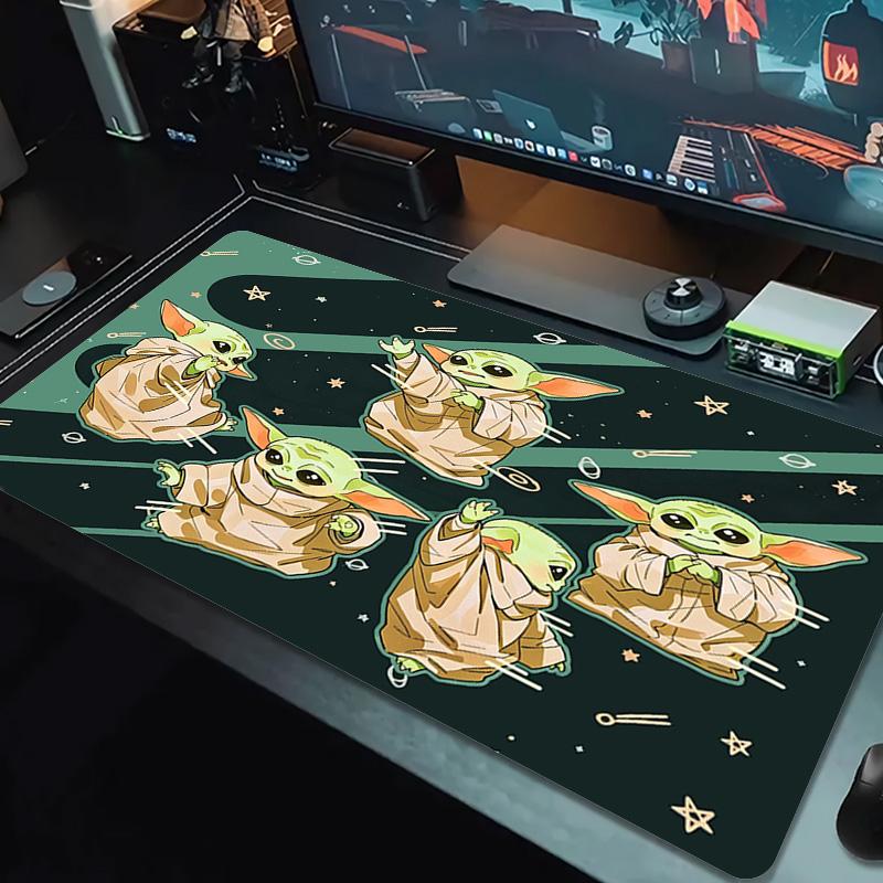Cosmic Cutie Color Mouse Pad Large Gaming Table Cushion Non-slip Laptop Tablet Big Mousepad XXL Mat Mini PC Playmat With Lock edge