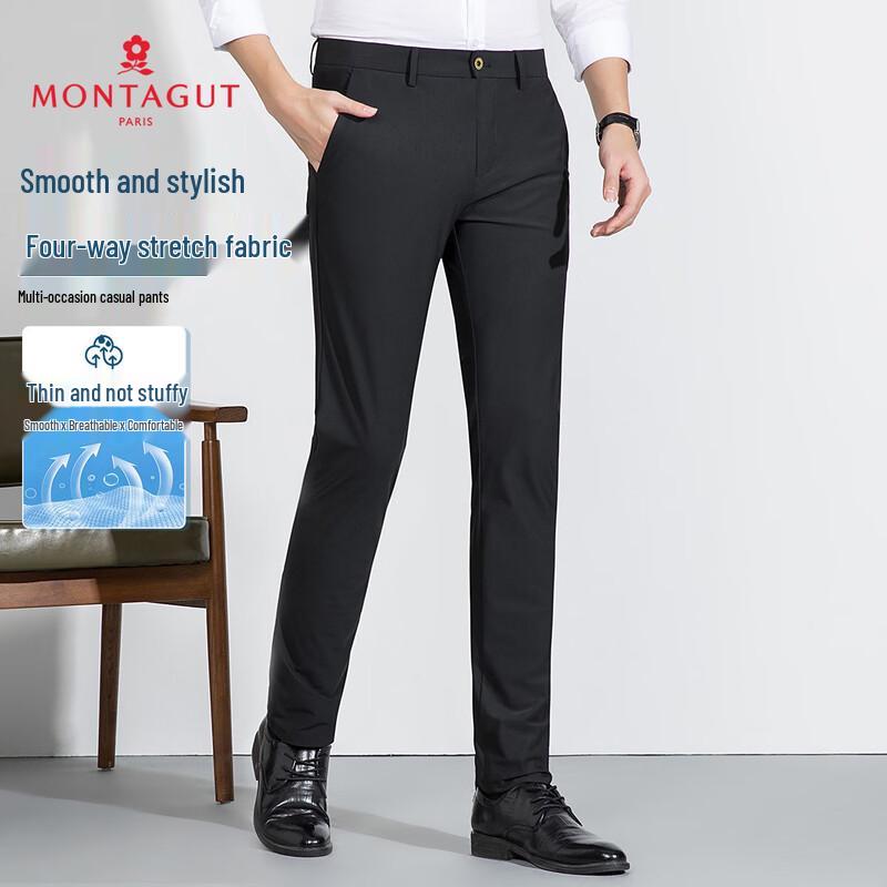 MONTAGUT Men's JG Straight-Leg Casual Pants