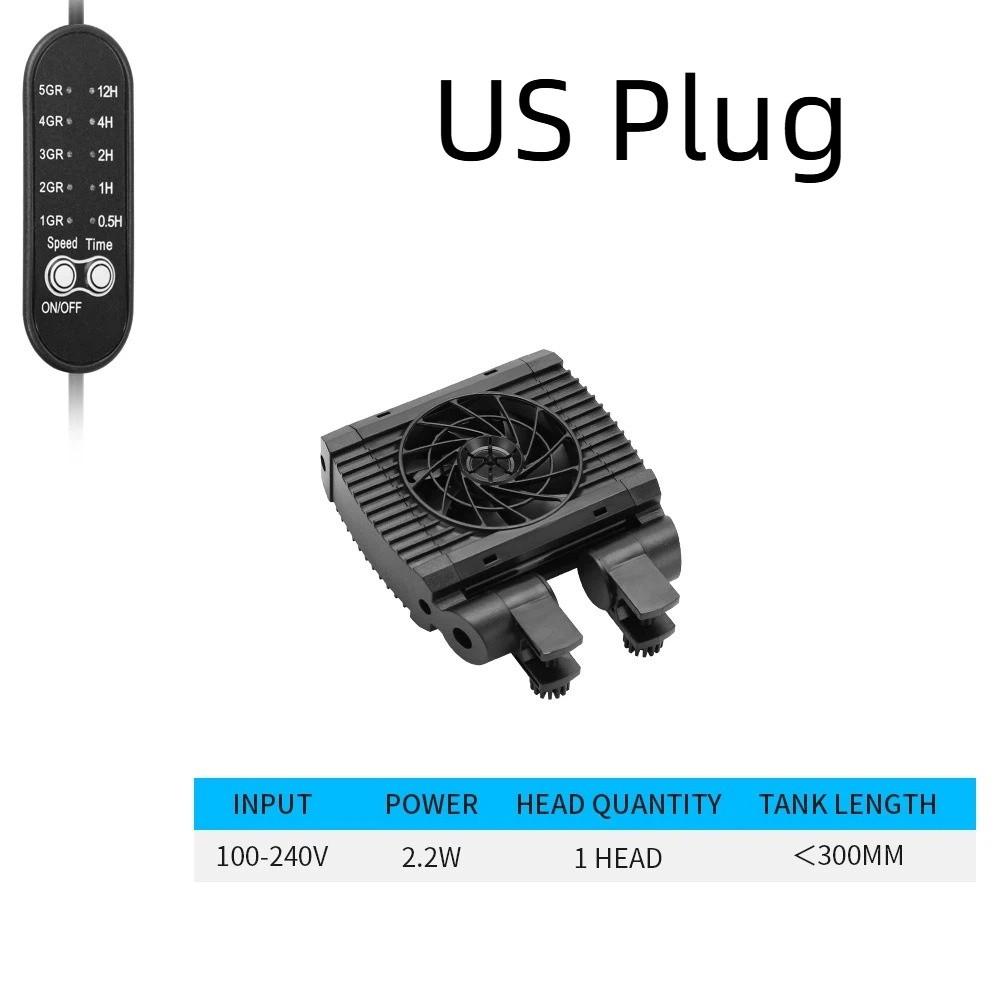 1/2/3/4/5/6 Head Aquarium Cooling Fan Variable Speed Heat Dissipation Fan Fishbowl Culture