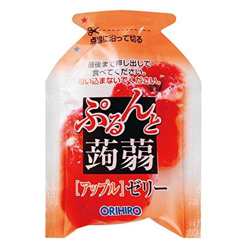 Purunto Konjac Konjac Jelly Pouch Apple and Grape 20g x 12 pcs x 6 bags
