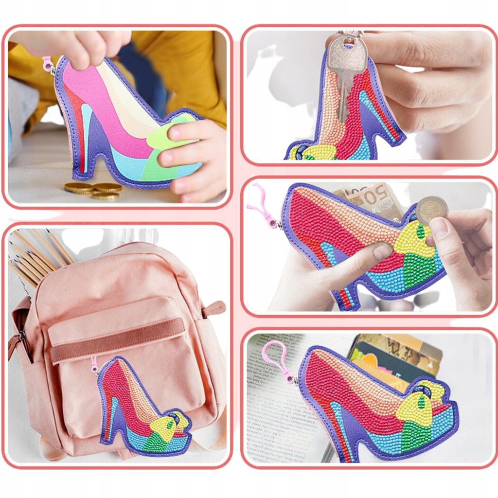 DIAMOND EMBROIDERY SET 1000 DIAMONDS SHOE