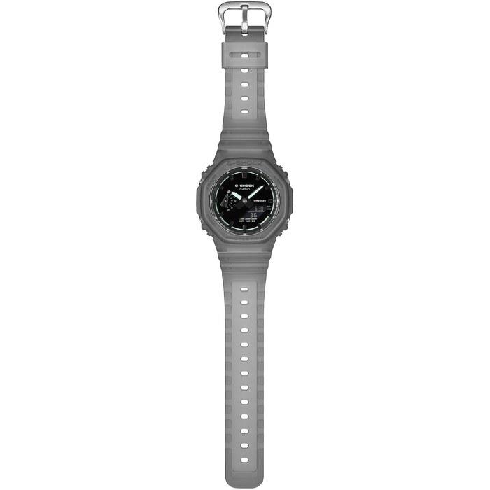 [Casio] Мужские часы G-Shock GA-2100K-1AJF, Серый Матовый Скелет