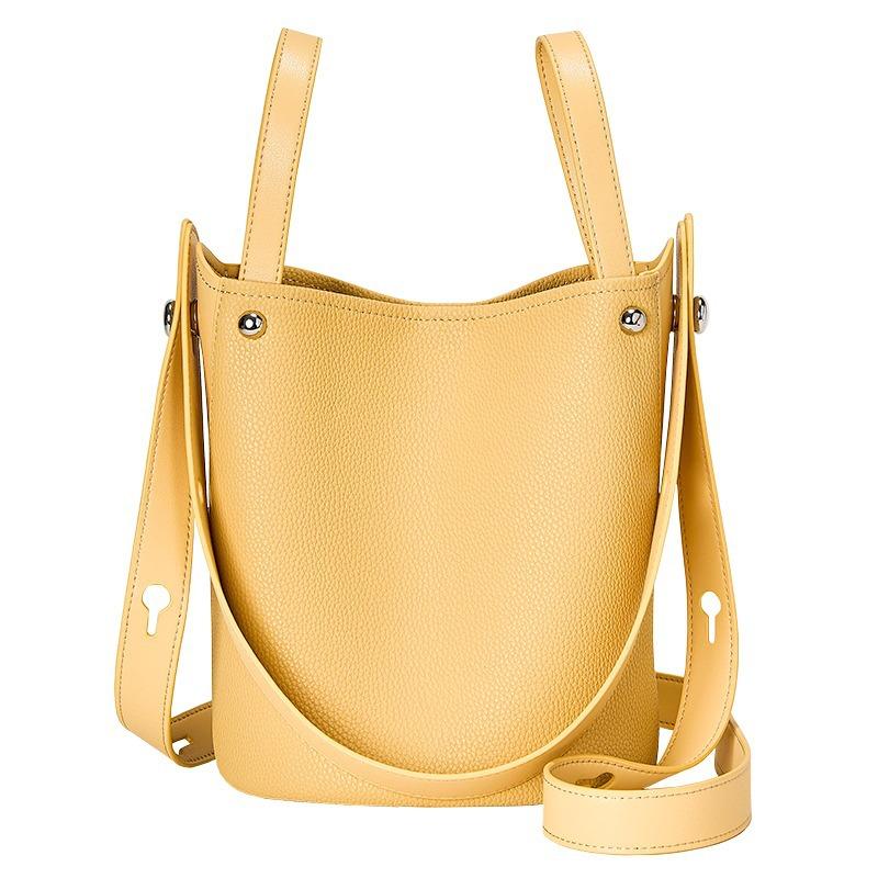 Bucket bag Crossbody large-capacity vegetable basket women's bag 2025 new high-end handbag commuter shoulder bag