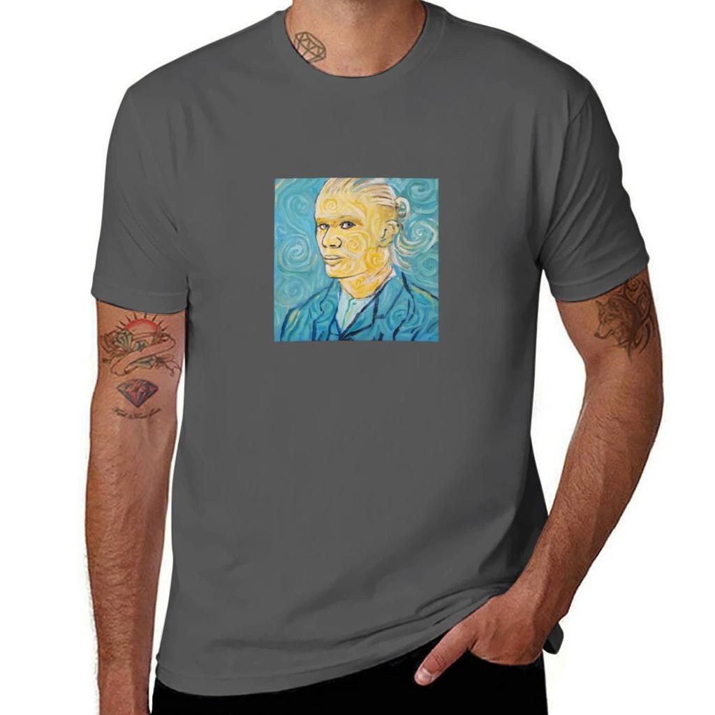 Vincent Van Haaland Tshirt Standard Fit Solid Tee Shirt