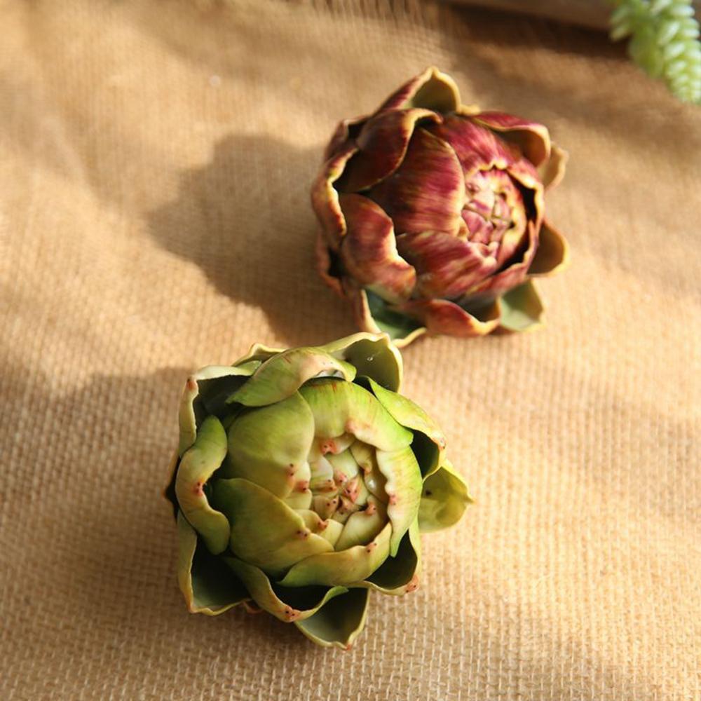 vase filler faux fruit artificial decorations faux artichokes home decorations artificial artichoke