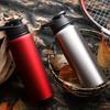 700ML Outdoor Camping Sports Kettle Stainless Steel Thermos Cup Bicycle Kettle Holiday Gift