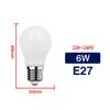 Energy-efficient E27 Globe LED Bulb - Super Bright Plastic-Clad Aluminum for Indoor Use