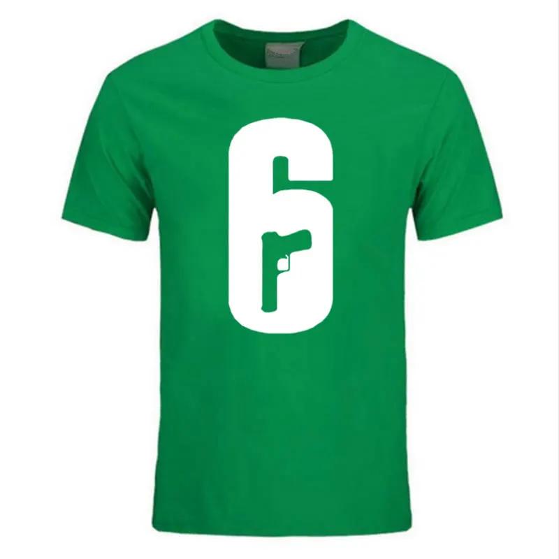Summer Round Neck T Shirt Tom Clancys Rainbow Six Siege T-shirts Short Sleeve casual tops