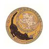 VIKAMA Cute Sun, Moon And Kitten Carpet Is Soft And Machine Washable, Suitable For Living Rooms, Bedrooms And Home Decoration