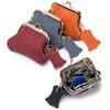 Women's Retro Genuine Leather Coin Purse - European & American Style Cowhide Mini Pouch
