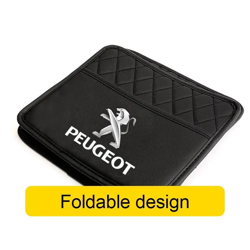 For Peugeot Leather Car Styling Organizer Car Interior Storage Box Sticker Accessories For Peugeot 308 307 206 208 207 3008 508