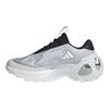adidas Wonder Runner Удобная ткань Низкие кроссовки для бега Обувь унисекс Белый Серый JR9643