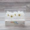 New Korean Style Fresh Little Daisy Yellow Smiling Face Sunflower Flower Birthday Cake Decoration Candle