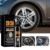 Колесный блеск для автомобильных шин 120 мл Мягкое защитное средство для шин автомобиля Эффективные долговечные средства для ухода за шинами Для ухода за автомобилем
