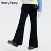 BARRY BANNY Девочки Флисовые Леггинсы-Юбка Имитация Двух Предметов