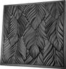 3D Wall Panel Mold for Gypsum, Plaster or Concrete Tile for Decorative Wall Panels 'Leaf'