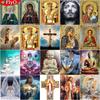 Full Square/Round Diamond Painting Religious Figures 5D Diamond Embroidery Sale Portrait Rhinestones Mosaic Decoration