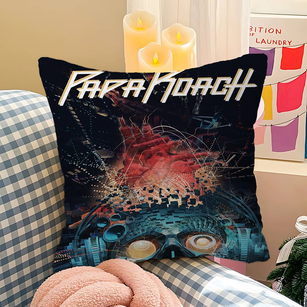 Rock P-Papa R-Roach Наволочка для подушки-валика Для спальни, комнаты и гостиной, дивана, Декоративная наволочка