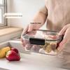 Прозрачные контейнеры для хранения продуктов Cmaos с 3 отделениями