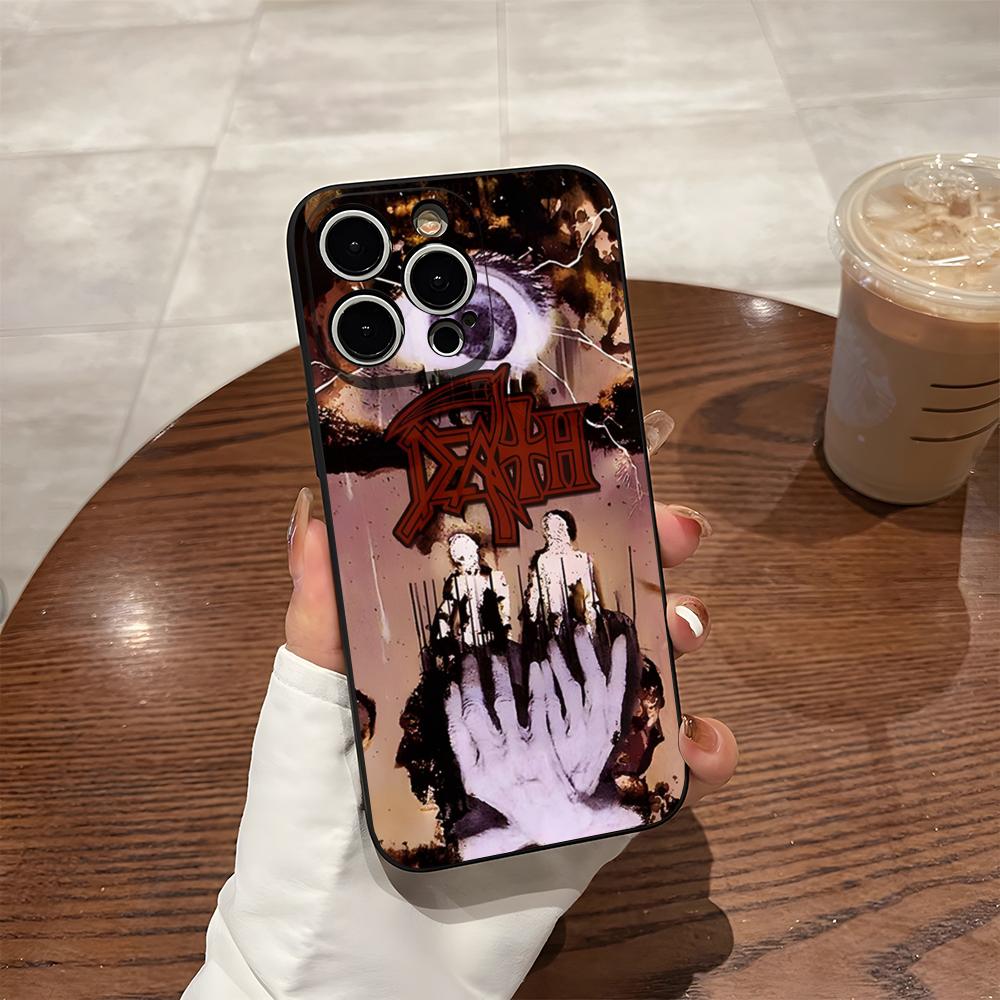 Чехол для телефона с изображением дэт-метал группы Для 17 Pro Max Iphone 14 16 Pro Max 12 15 Plus 13 Pro 11 Xr X Xs Задняя крышка