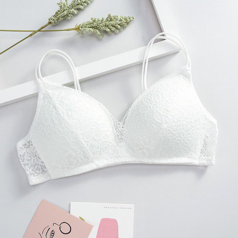 Женские бесшовные сексуальные кружевные бюстгальтеры Wireless Push Up Soft Undearwear Bralette Lingerie