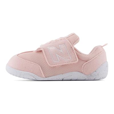 New-B First Hook & Loop Toddler кристально-розовые детские кроссовки белые NW1STPK