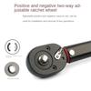 5-210 Н.м динамометрический ключ 1/2'' 3/8'' 1/4'' двухсторонний точный храповой ключ ключ для ремонта автомобиля квадратный привод ручной инструмент