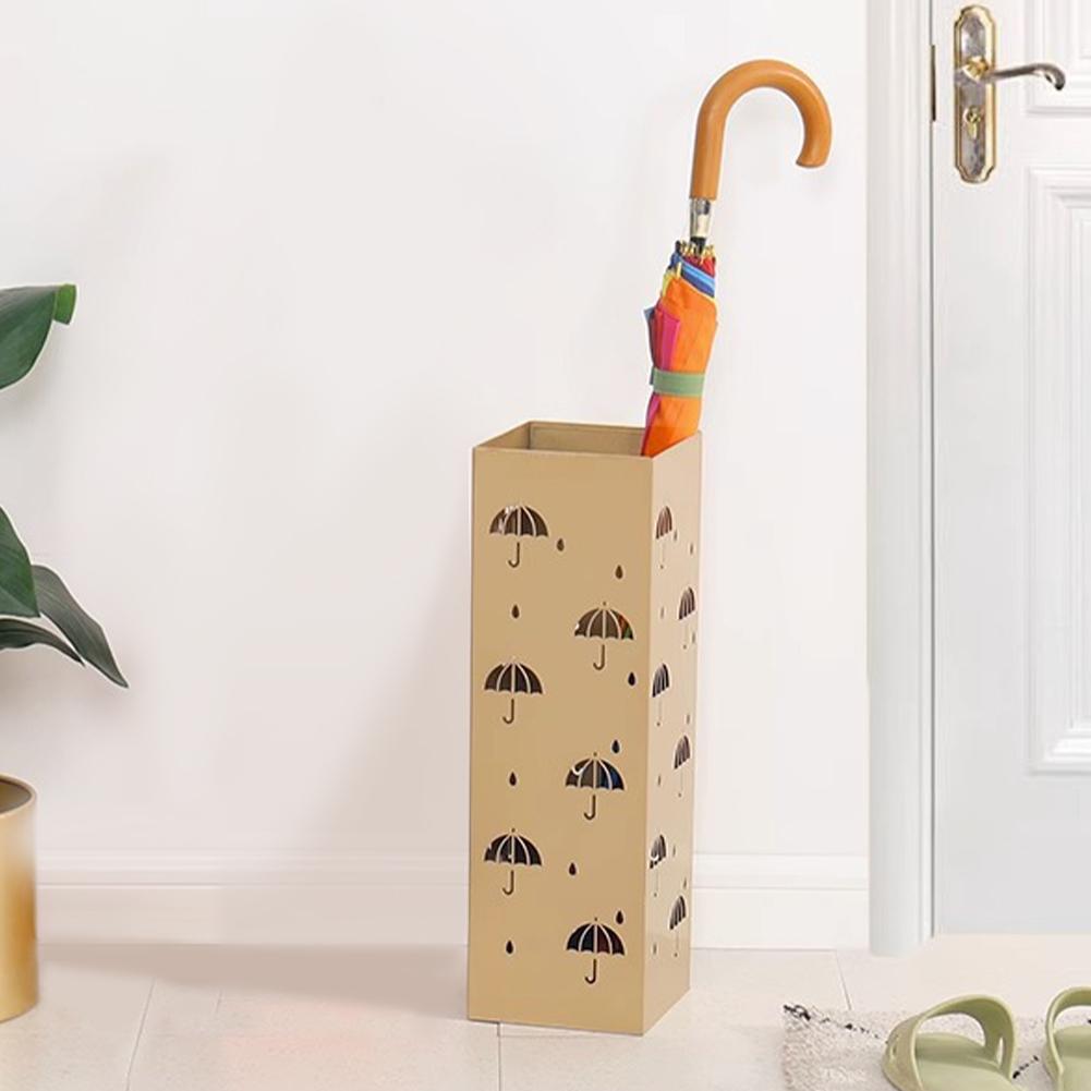 Металлический Шик Подставка для Зонтов Многоцелевая Свободностоящая Металлическая Стойка-Подставка для Зонтов Держатель для Тростей для Зонта Трости