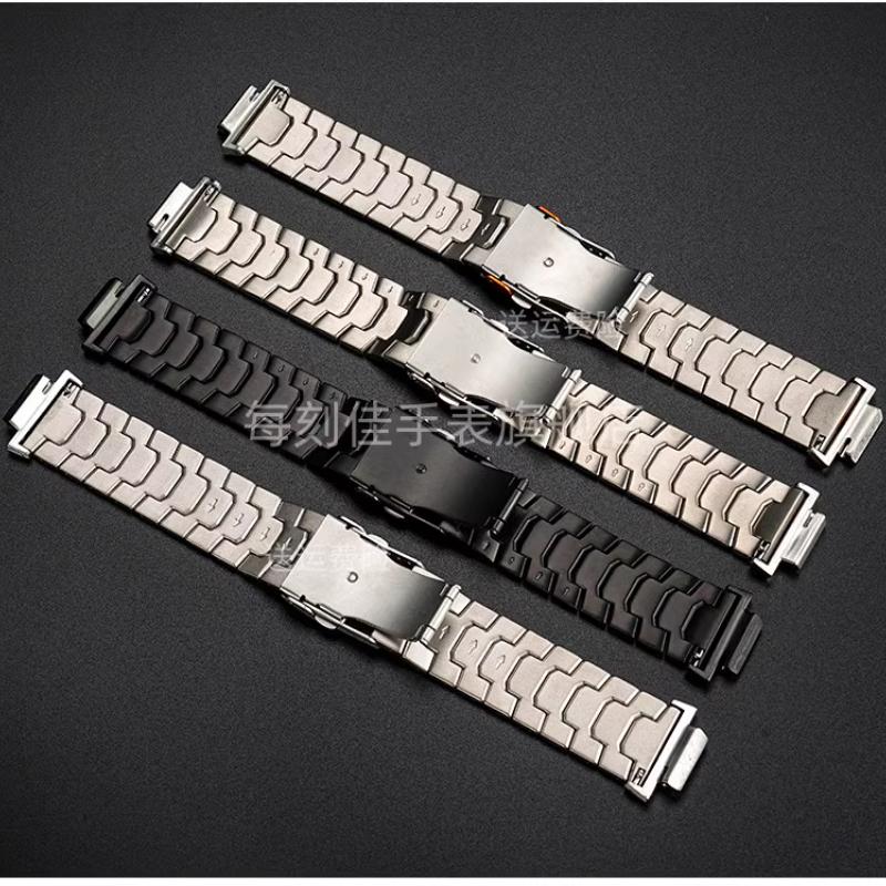 GA-2100 Для Casio GSHOCK GA2100 2110 GA-B2100 Мужские ремешок для часов титановый сплав Нержавеющая сталь адаптер ремешок Мужские Аксессуары для часов