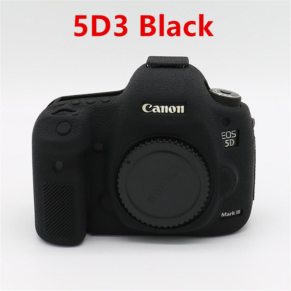 Мягкий силиконовый чехол для корпуса камеры с рисунком личи для Canon EOS 5D3 5D4 R50 R6 R6II R8, резиновая накладка-скин