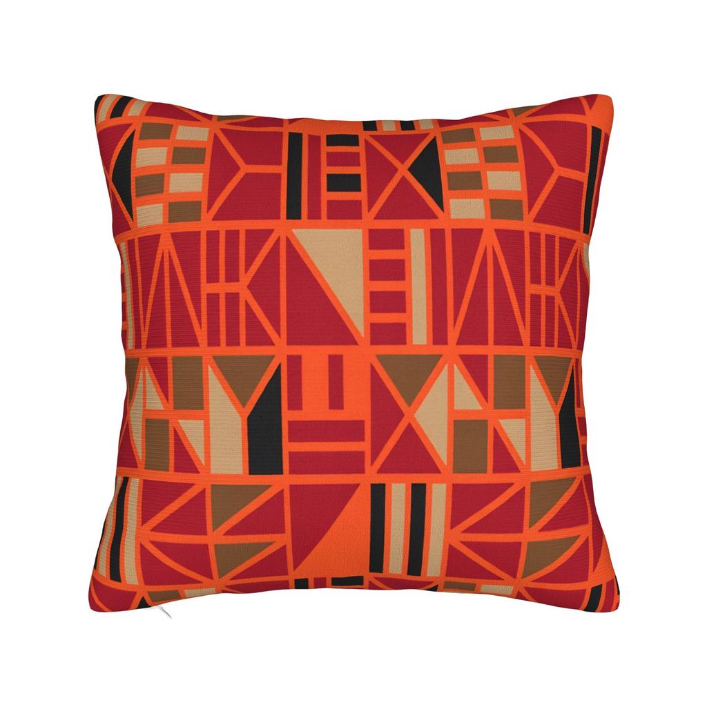 African Pattern Pillowcases Retro Trendy Pillow Case For Office Car Home Decor Custom Pillow Cover