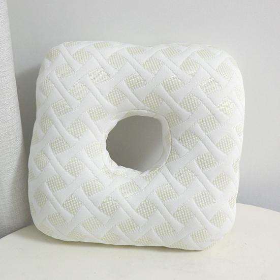 Подушка для восстановления после пирсинга уха Подушка для сна на боку с отверстием для уха Эргономичная подушка, которую можно стирать в машине, для облегчения боли в ухе Нодулярный хондрит