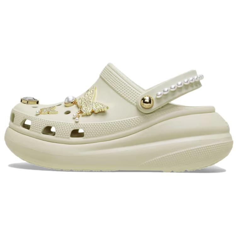 Crocs Повседневные модные туфли с отверстиями женские абрикосовые
