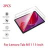 2PCS HD Scratch Proof Screen Protector Tempered Glass For Lenovo Tab M11 11-inch 2024 Tablet Protective Film Free Bubbles
